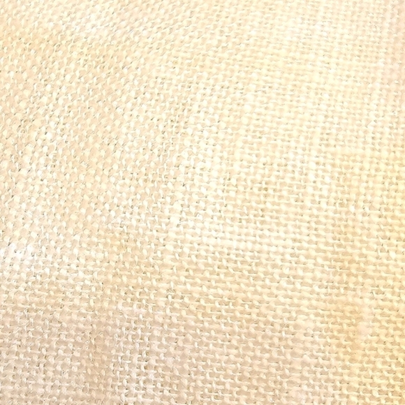 Ivory Linen Boho MYSTIC BLUE Pullover Blouse Size 16 - Picture 9 of 9